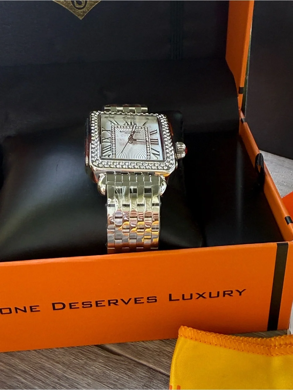 Stuhrling Vivre Luxe 34mm Rectangular Ladies Quartz Watch